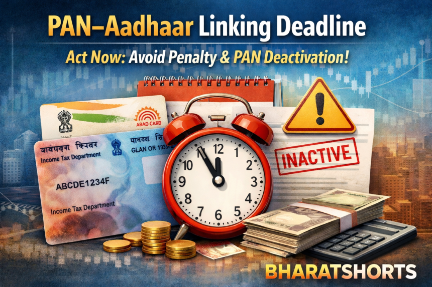 PAN–Aadhaar linking deadline