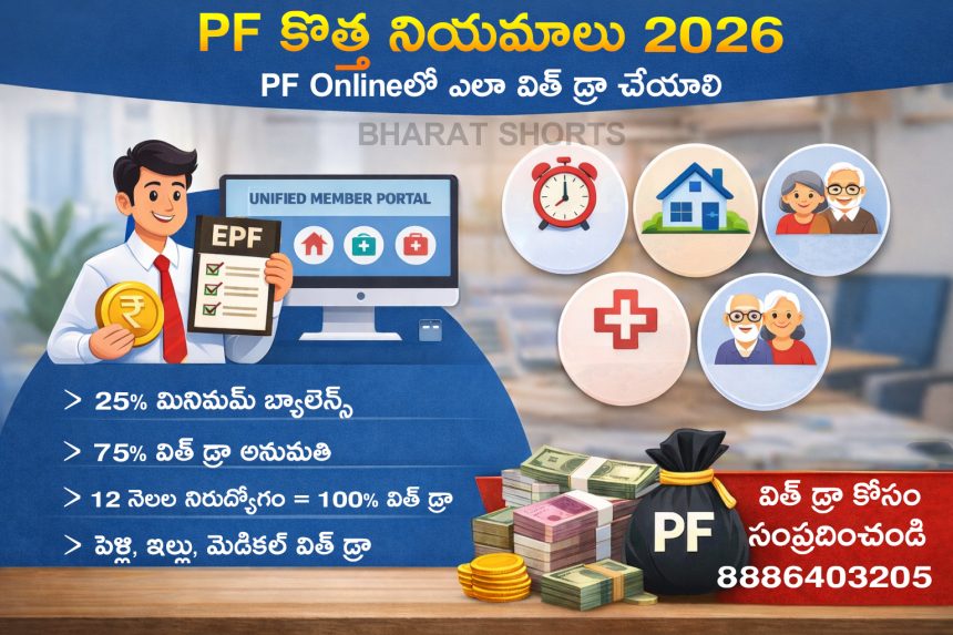 EPF New Rules 2026 How to Withdraw PF Online