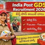India post gds 2026 notification details